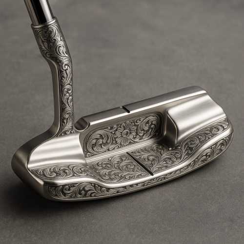 Vintage Engraved Putter - Manufacturer Unknown